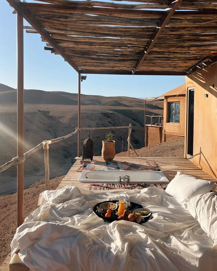Camp de luxe à Agafay